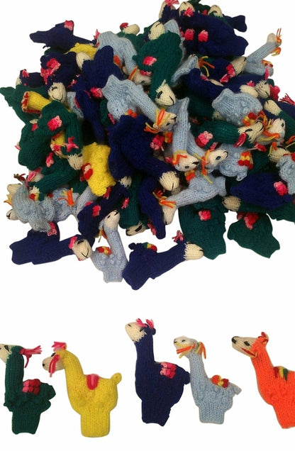 Alpaca Finger Puppet