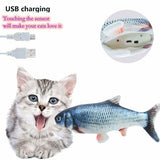 Electric Flipping Fish Toy for Cats